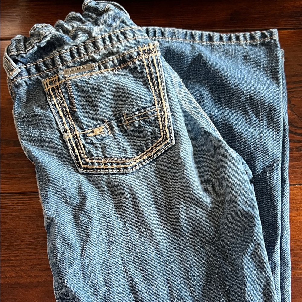 Ariat Denim Jeans B4 relaxed boys size 10